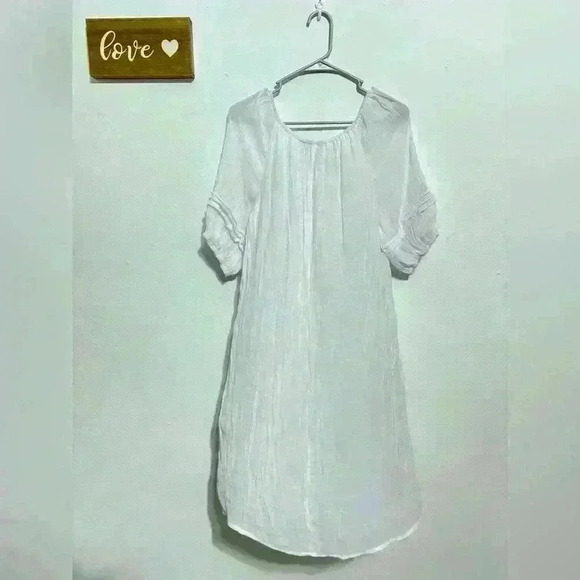 Solid White Dress - Picture 5 of 6